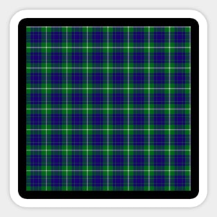 Hamilton Hunting Plaid Tartan Scottish Sticker